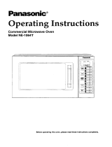 Panasonic NE-1064T Owner's manual
