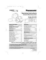 Panasonic NN-G463 Owner's manual