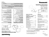 Panasonic NN-MX26 Owner's manual