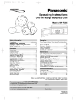 Panasonic NN-P295 Owner's manual