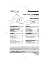 Panasonic NN-S423 Owner's manual