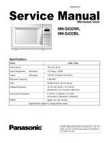 Panasonic NN-S432BL Owner's manual
