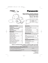 Panasonic NN-T694 Owner's manual
