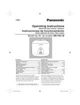 Panasonic SR-TEL18 Owner's manual