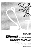 Kenmore 1165561290 Owner's manual
