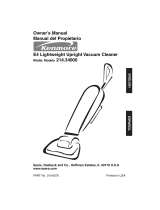 Kenmore 214-3400000 Owner's manual