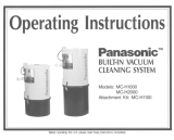 Panasonic MC-H1100 Owner's manual