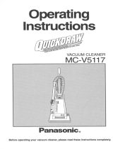 Panasonic MC-V5117 Owner's manual
