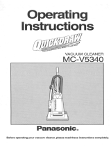 Panasonic MC-V5340 Owner's manual