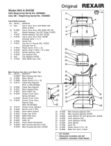 Rexair D4C Owner's manual