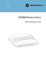 Motorola WS2000 - Wireless Switch - Network Management Device System Reference Manual