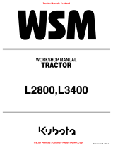 Kubota L3400 Workshop Manual