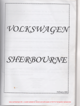 Volkswagen sherbourne Owner's manual