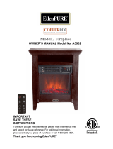 EdenPUREInfrared Fireplace XL A5902