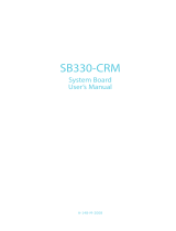 DFI SB330-CRM Owner's manual