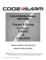Code Alarm CASEC User manual