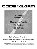 Code Alarm ELITE Series User manual