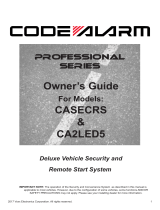 Code Alarm CA2LED5 User manual