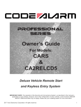 Code Alarm CA2RELCD5 User manual