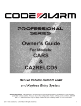 Code Alarm CARS User manual