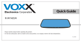 Voxx Intelligent Rearview Mirror RVM740SM User manual