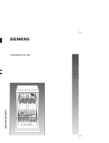Siemens SF25263/18 User manual