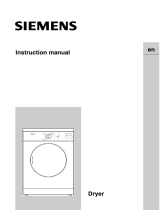 Siemens WTXL1100GB User manual