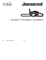 Jonsered CS2250 User manual