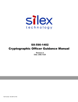Silex SX-590-1402 User manual