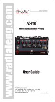 Radial Engineering PZ-Pre Owner's manual