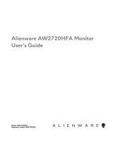 Alienware AW2720HFA User guide