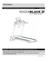 Roger BlackEasy Fold Electronic Incline Treadmill