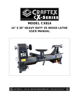 Craftex CX Series CX814 Owner's manual