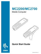 Zebra MC2200/MC2700 Quick start guide