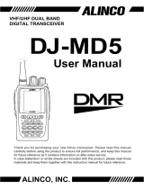 Alinco DJ-MD5 User manual