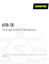 Shure A710-TB User manual
