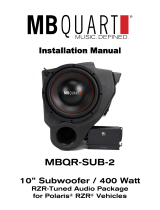 MB QUART Installation Installation guide