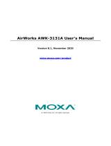 Moxa AWK-3131A Series User manual
