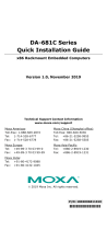 Moxa TechnologiesDA-681C Series