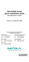Moxa EDS-G516E Series Quick setup guide