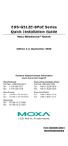 Moxa EDS-G512E Series Quick setup guide
