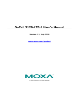Moxa OnCell 3120-LTE-1 Series User manual