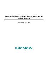 Moxa TSN-G5008 Series User manual