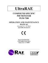 Rae UltraRAE PGM-7200 Operation and Maintenance Manual