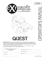 Exmark Quest QST24BE522 User manual