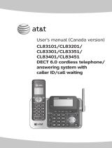 AT&T CL83451 User manual