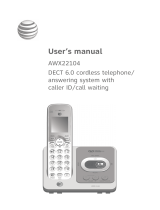 AT&T AWX22104 User manual