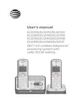 AT&T EL52510 User manual