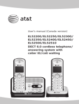 AT&T EL52500 User manual