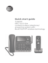 AT&T TL86109 Quick start guide